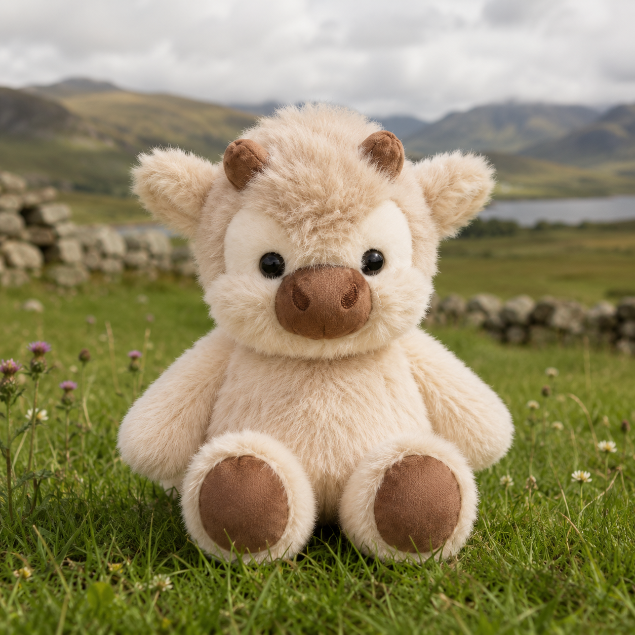 Mokoo Running Cow Plush
