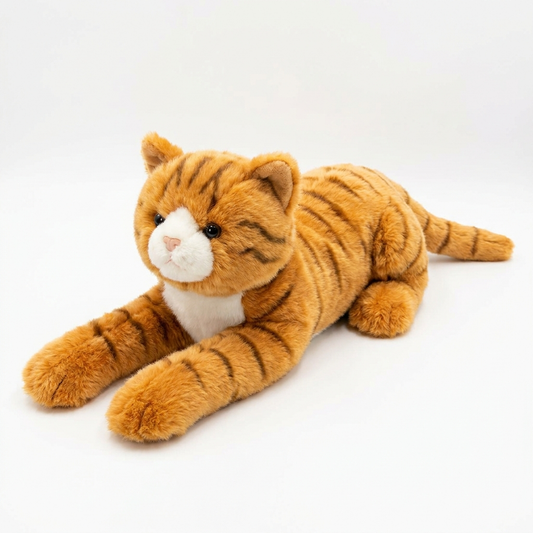 Giant Orange Cat Plush