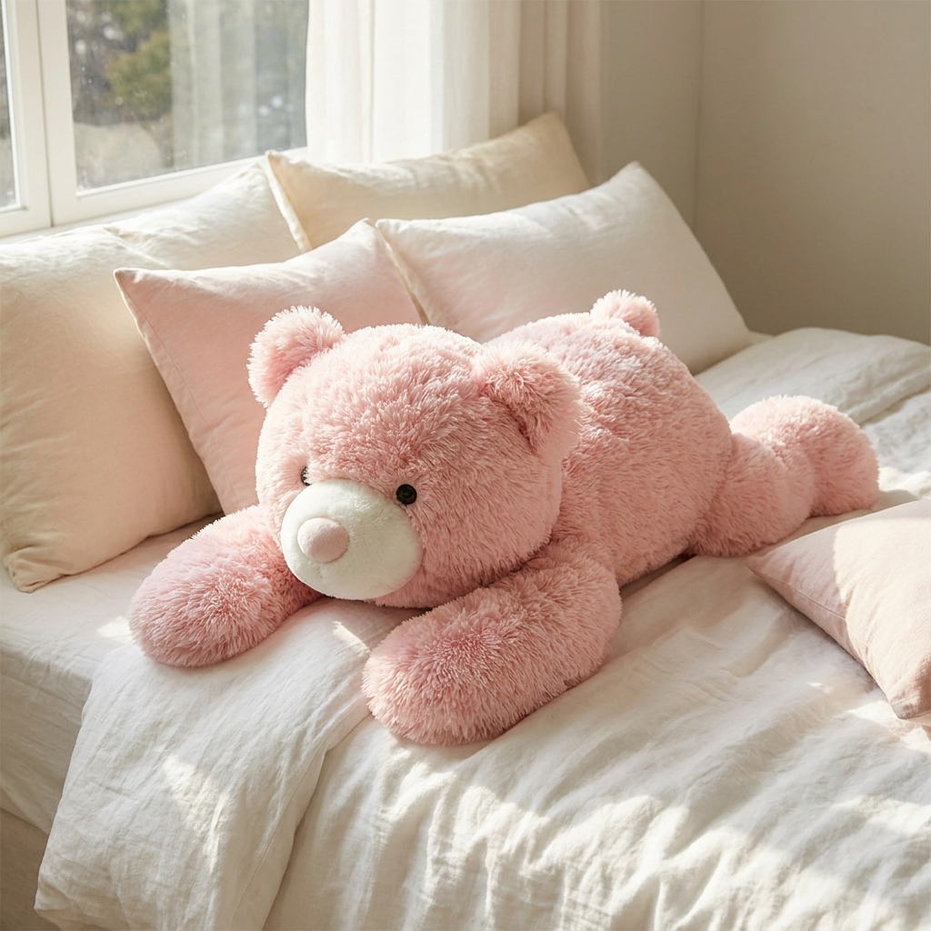 Giant Pink Bear Plush